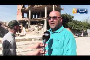 العاصمة: بناية هدّم جزء منها تهدد السكان .. السلطات تتفرج