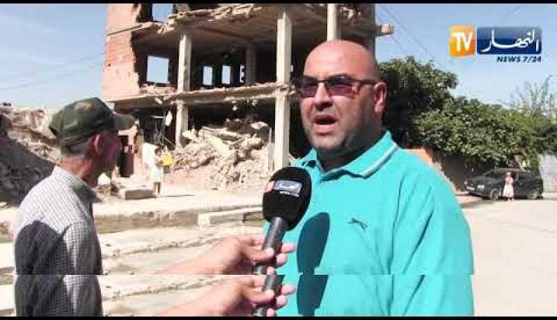 العاصمة: بناية هدّم جزء منها تهدد السكان .. السلطات تتفرج