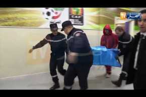 محمد سوقار يغمى عليه وينقل إلى المستشفى لتلقي الغلاج