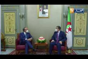 جراد يستقبل السفير الإيطالي لدى الجزائر