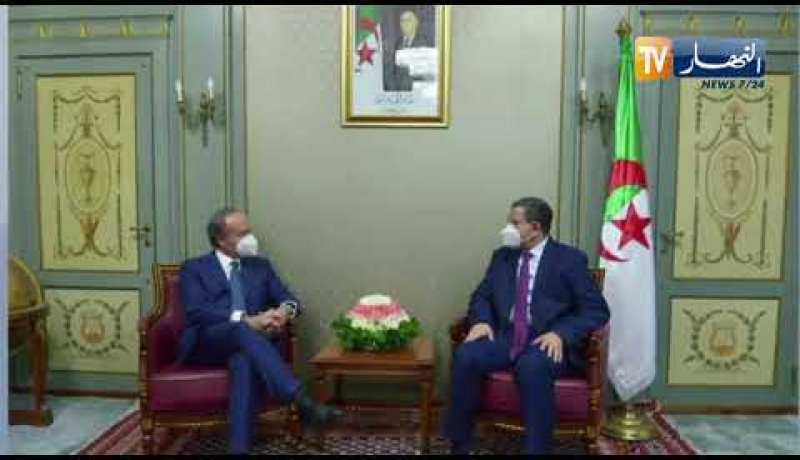 جراد يستقبل السفير الإيطالي لدى الجزائر