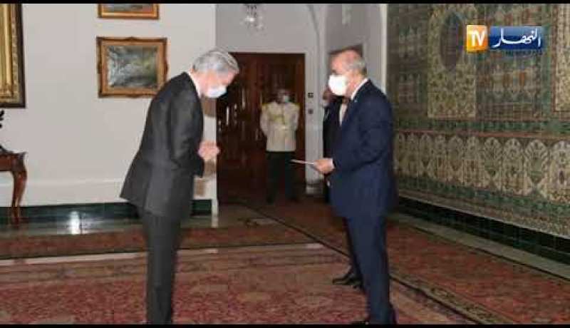 رئيس الجمهورية يتسلم أوراق اعتماد سفراء فرنسا وإثيوبيا وهولندا