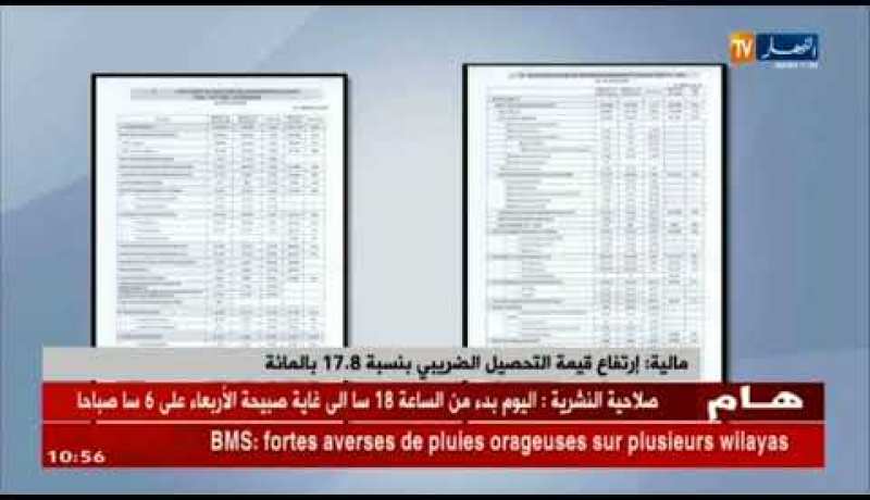 مالية: إرتفاع قيمة التحصيل الضريبي بنسبة 17.8 بالمئة