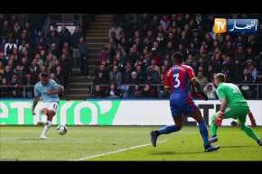 السيتي يفوز على كريستال بالاس بثلاثية في غياب محرز