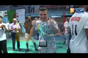 نادي المجمع البترولي لكرة اليد رجال يتوج بالكأس الممتازة