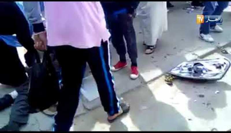 مشاهد صادمة لحظة وقوع حادث البليدة..!!