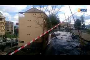 أشغال تتسبّب في انهيار صخري بتيزي وزو !!