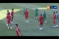 المنتخب الوطني يواصل تحضيراته استعدادا لمواجهة السنغال