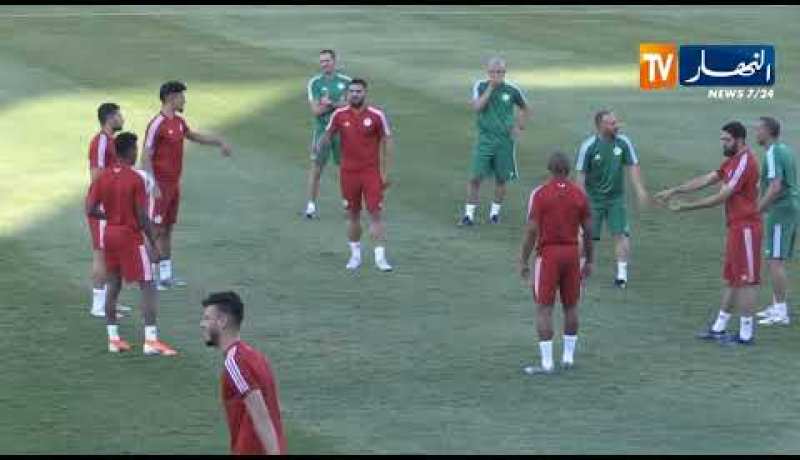 المنتخب الوطني يواصل تحضيراته استعدادا لمواجهة السنغال