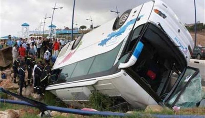 مقتل 14 طالبا بحادث مروري في إسبانيا