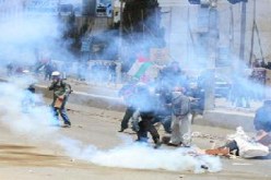 عشرات الإصابات بحالات الاختناقات في مسيرة شرق قليقلة بفلسطين