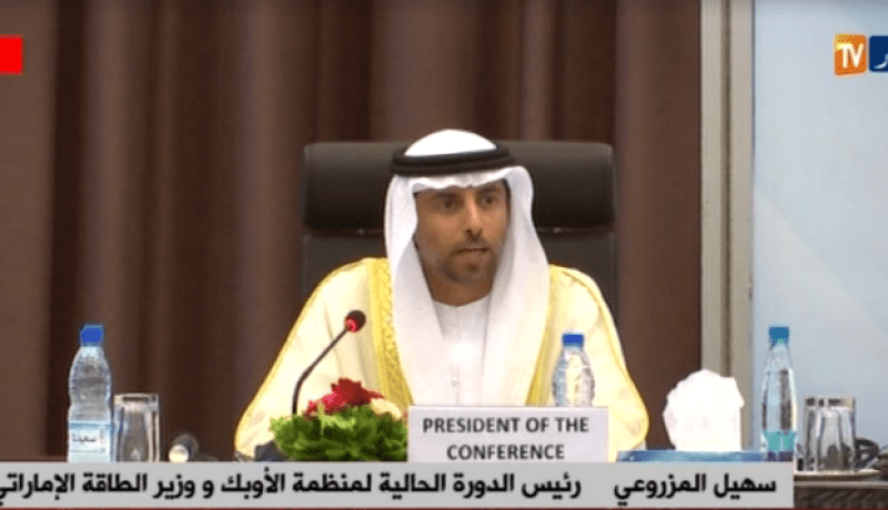 وزير الطاقة الإماراتي : الجزائر عضو هام في منظمة الأوبك