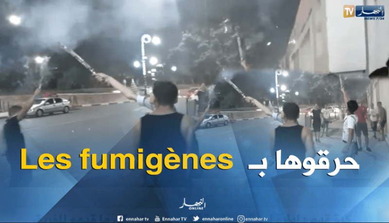 أبناء المدية يخرجون للشارع إحتفالا بالباك