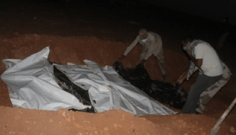 العثور على 36 جثة ببنغازي في ليبيا
