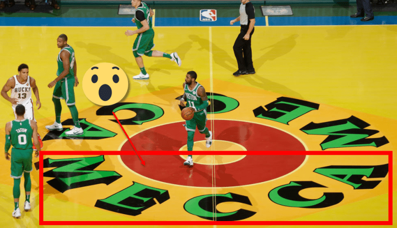 بالصور.. إسم “مكة” تحت الأقدام في ملعب بأمريكا !!!