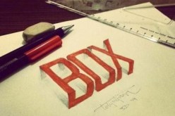 فنان تركي يرسم حروف بأسلوب الرسم ثلاثي الأبعاد تبدو وكأنها خارجة عن الورق