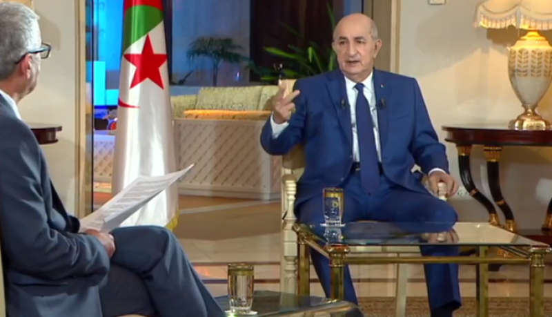 رئيس الجمهورية: الجزائر طالبت دائما بخروج الجيوش الأجنبية والمرتزقة من ليبيا