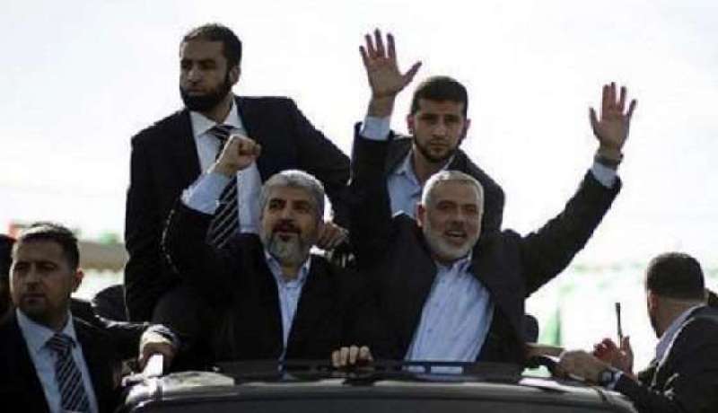 آلاف الفلسطينيين يتوافدون على وسط غزة للإحتفال بذكرى تأسيس حركة حماس