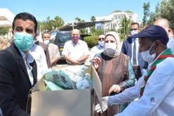 إنطلاق الحملة الوطنية لتوزيع الكمامات مجانا على المواطنين