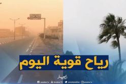 رياح قوية وزوابع رملية على الولايات الجنوبية