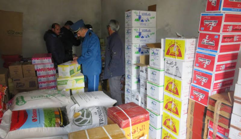 غليزان: مصالح الأمن تحجز أزيد من 26 قنطار من المواد الإستهلاكية سريعة التلف