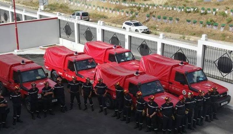 الحماية المدنية تنصِّب الأرتال المتنقلة لحماية الغابات من الحرائق