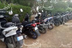 شرطة تمنراست تحجز 117 دراجة نارية