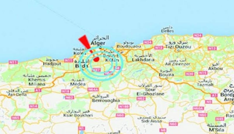 هزة أرضية بقوة 4.2 درجة تضرب ولاية البليدة