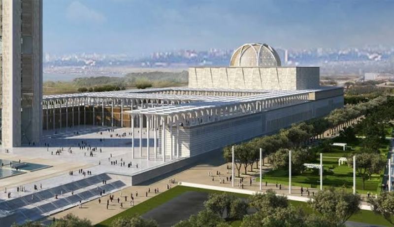 رئيس الجمهورية في زيارة عمل وتفقد للمسجد الأعظم اليوم الخميس