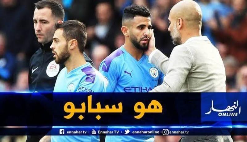 غوارديولا يواصل تهميش محرز والسيتي يتعثر مجددا !