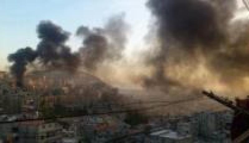 سقوط قذيفتي هاون على مبنى وزارة الإعلام السورية