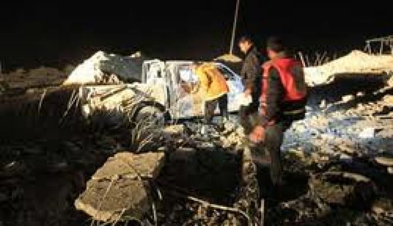 إصابة فلسطينيان من سكان غزة بجروح في غارة إسرائيلية