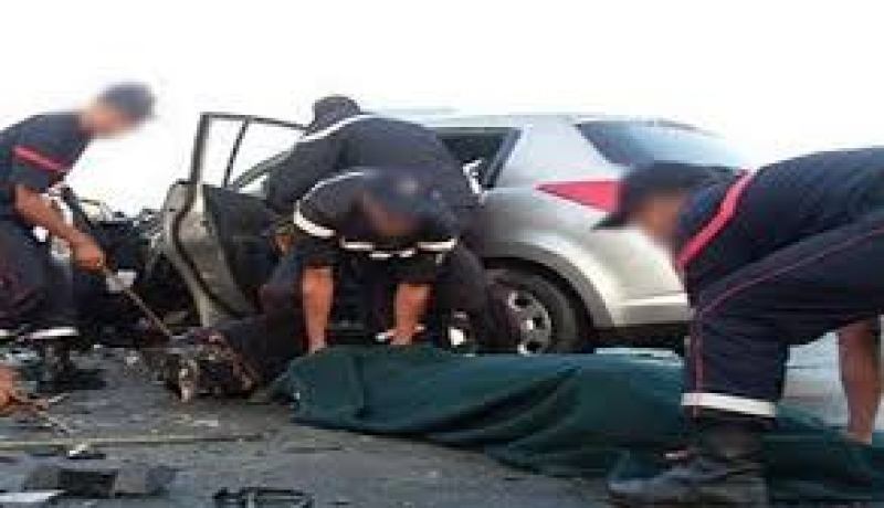 وفاة شخص في حادث مرور بمعسكر