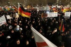 35 الف شخص في شوارع درسدن الالمانية احتجاجا على حركة بيغيدا المناهضة للاسلام