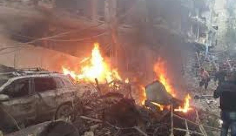 عشرة قتلى وجرحى في تفجير غرب دمشق