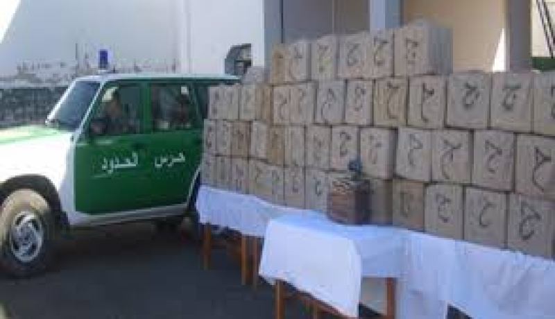 حجز أكثر من 95 طنا من الكيف المعالج خلال الأشهر القليلة الأخيرة بتلمسان