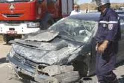 هلاك شخص وجرح 9 آخرين في حادث مرور بمستغانم