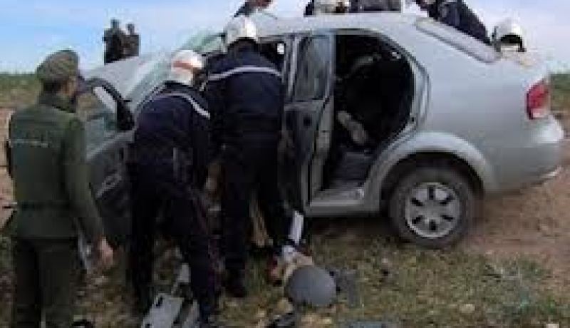 طرقات: ثلاثة قتلى و 6 جرحى في حادث مرور بغليزان