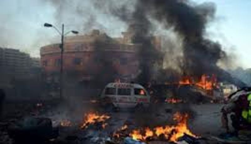 مصرع 8 اشخاص وإصابة 15 اخرين فى انفجار قنبلة شمال غرب باكستان