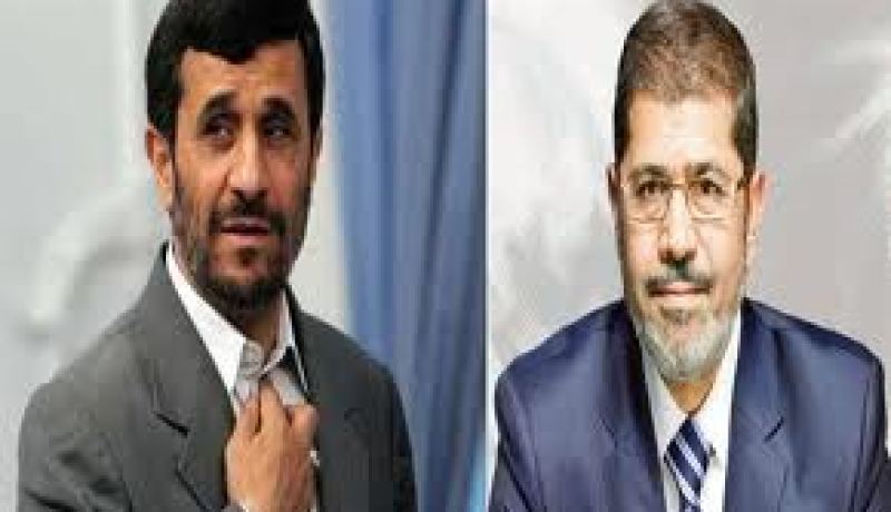 احمدي نجاد ومرسي يبحثان الأزمة السورية والعلاقات الثنائية