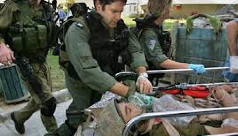 اصابة اربعة جنود اسرائيليين بسقوط صاروح في اشكلول قرب غزة