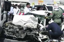 23 جريحا في حادث اصطدام حافلة بشاحنة بغليزان