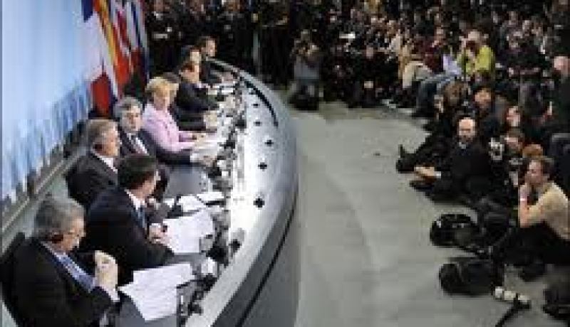 الاتحاد الاوروبي يستقبل زعيم المعارضة السورية