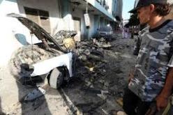انفجار سيارة أحد قادة الثوار السابقين في بنغازي