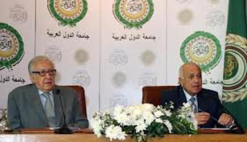 العربي يبحث مع الإبراهيمي تطورات الأزمة السورية