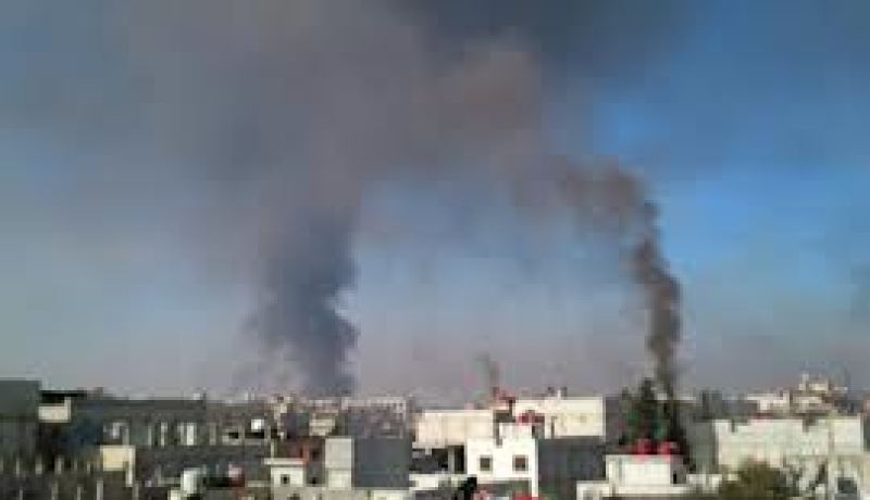 الجيش السوري يقصف مقرًا لحماس في دمشق براجمات الصواريخ