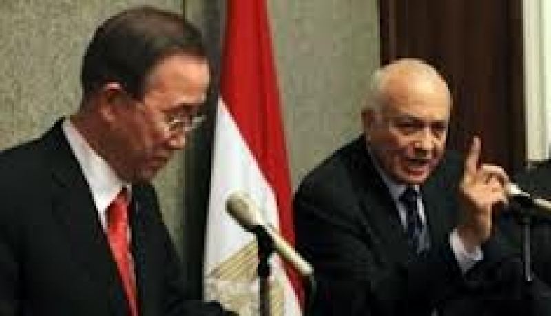 بان كي مون ونبيل العربي يبحثان إعداد صيغة جديدة للوجود الدولي في سورية