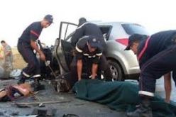 وفاة 5 اشخاص و جرح 9 آخرين في حادث مرور ببني هارون