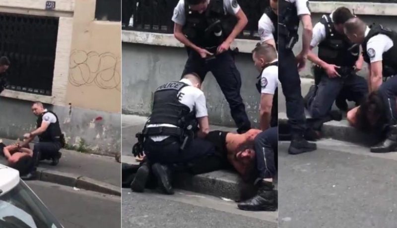 شاهد.. إعتقال مغني الراب “Moha la Squale” بشكل عنيف من قبل الشرطة الفرنسية
