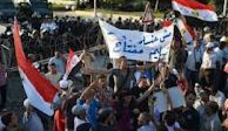 مظاهرات ضد مرسي و الاخوان المسلمين  بالقاهرة